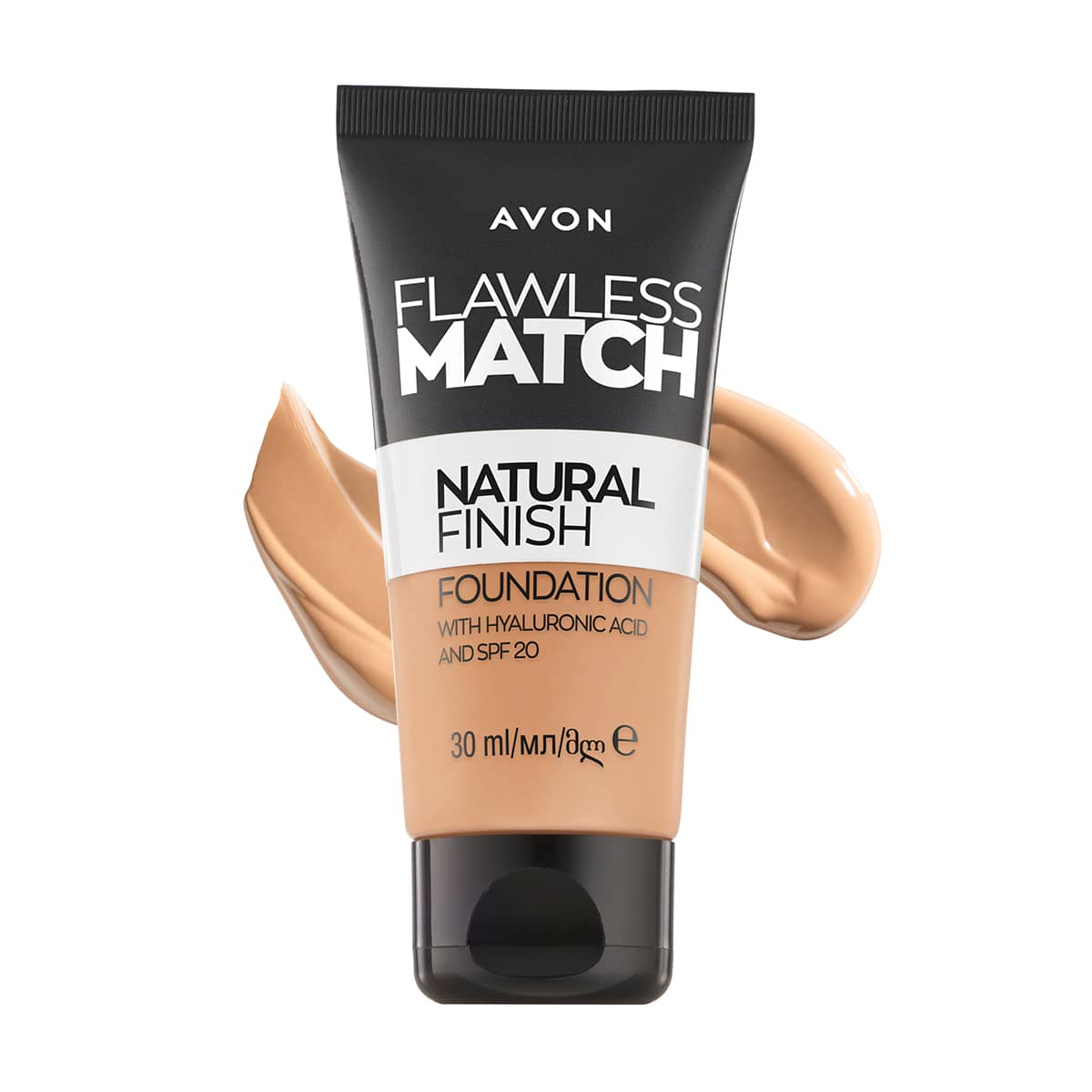 Avon Flawless Match Natural Finish Fond de teint Finition Naturelle Creamy Natural 1507125 30ml