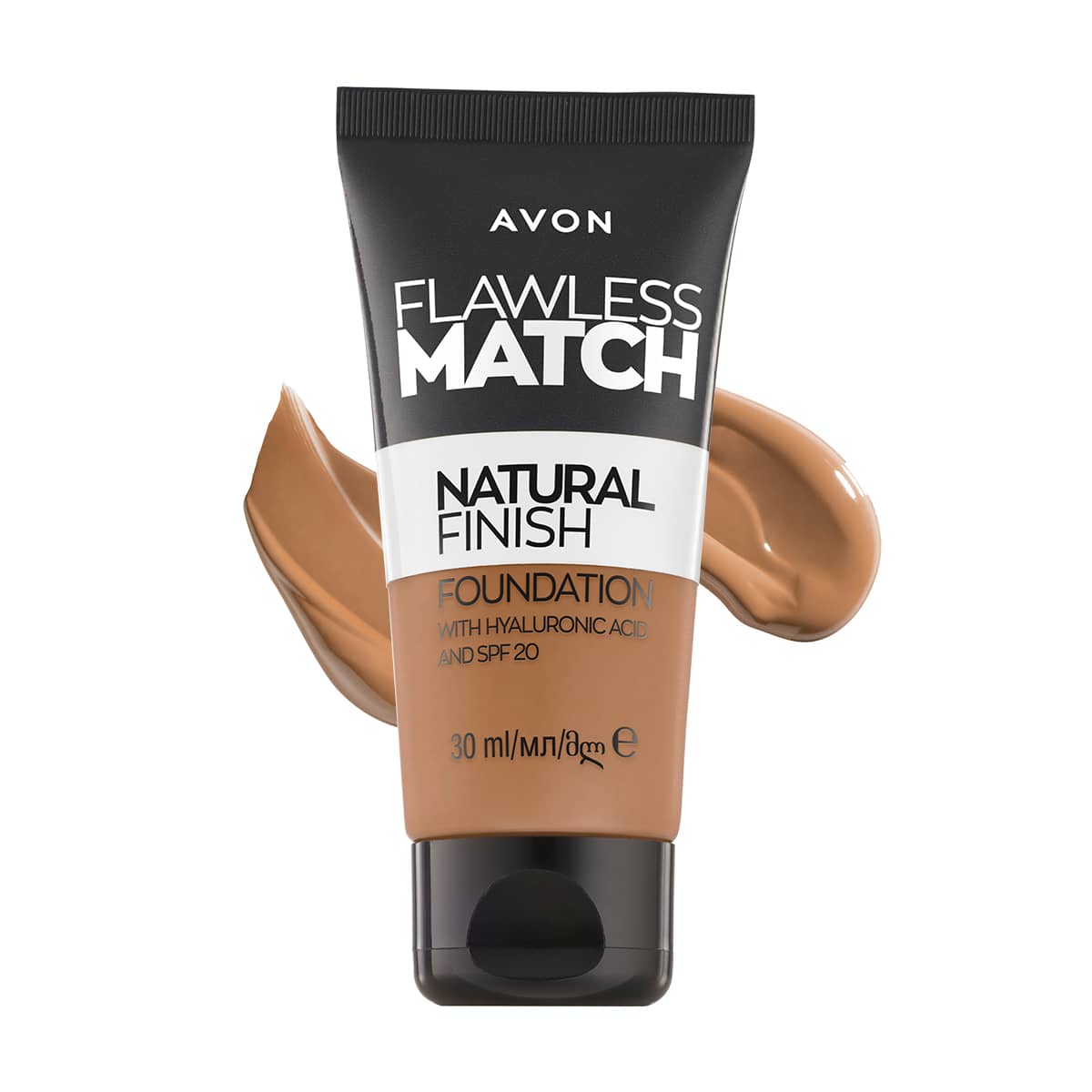 Avon Flawless Match Natural Finish Fond de teint Finition Naturelle Medium Beige 1507130 30ml