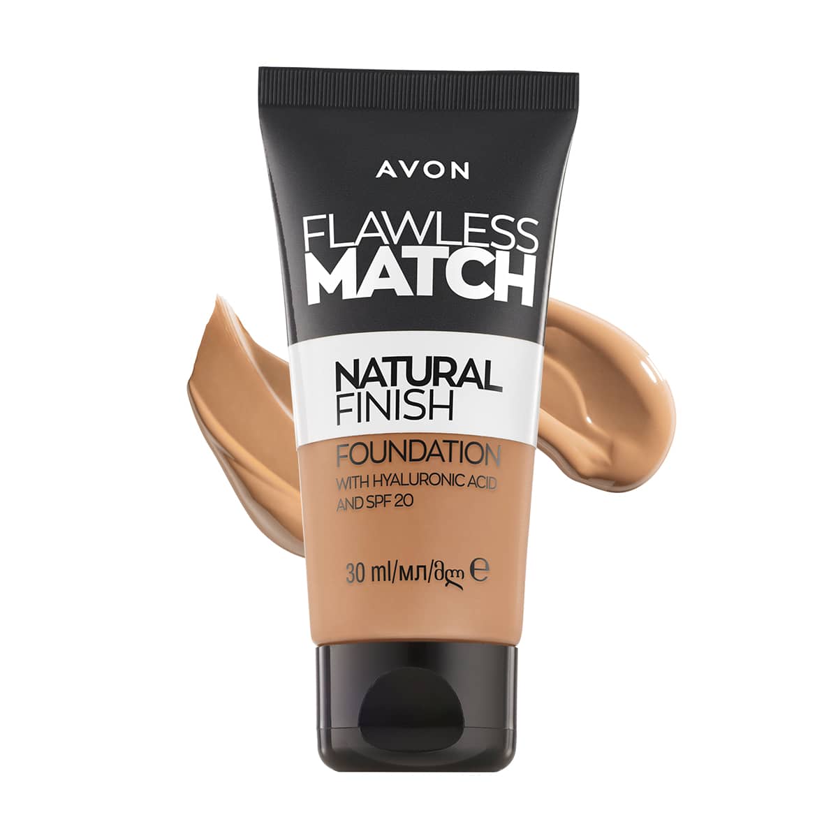 Avon Flawless Match Natural Finish Fond de teint Finition Naturelle Nude 1507124 30ml