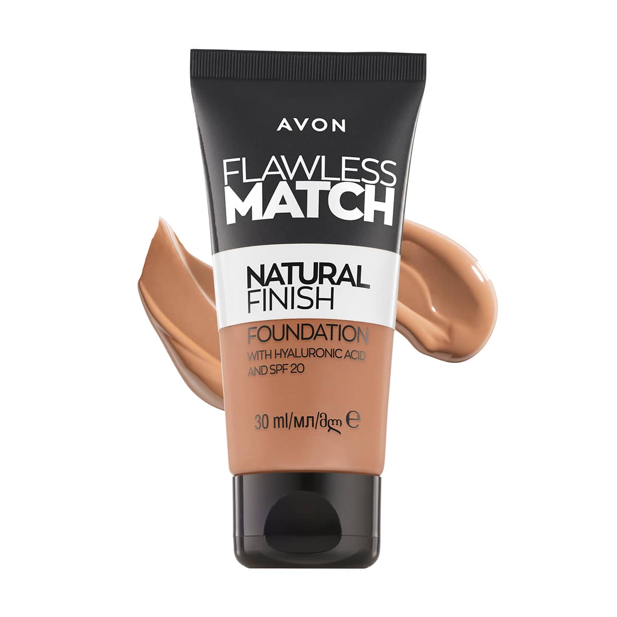 Avon Flawless Match Natural Finish Fond de teint Finition Naturelle Shell 1507126 30ml