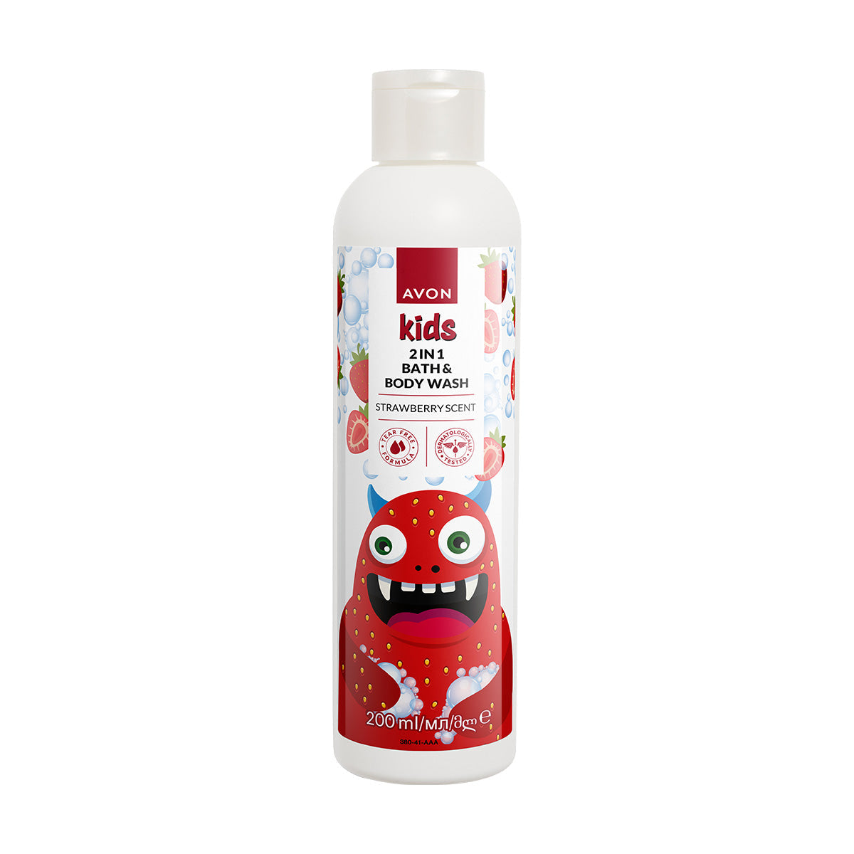 Avon Kids Gel Douche et Bain 2 en 1 Fraise