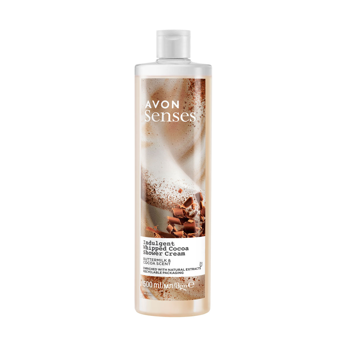 Senses Crème de Douche au Lait Battu & Cacao