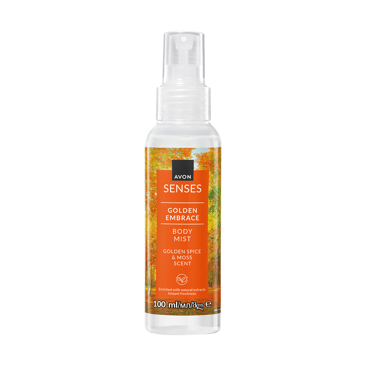Brume corporelle Avon Senses Golden Embrace 100 ml