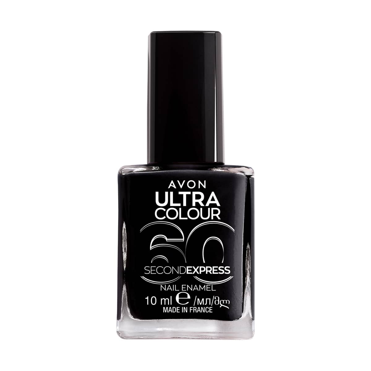 Avon Ultra Colour Vernis à Ongles Power Black 1481268 10ml