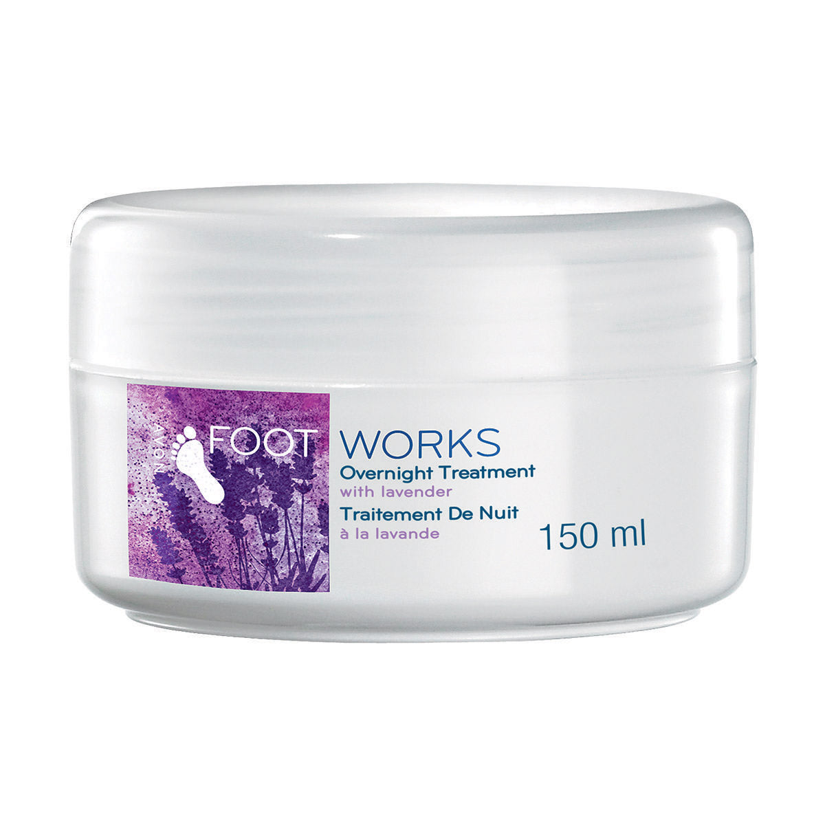 Foot Works Crème Réconfortante Nuit à la Lavande 150ml