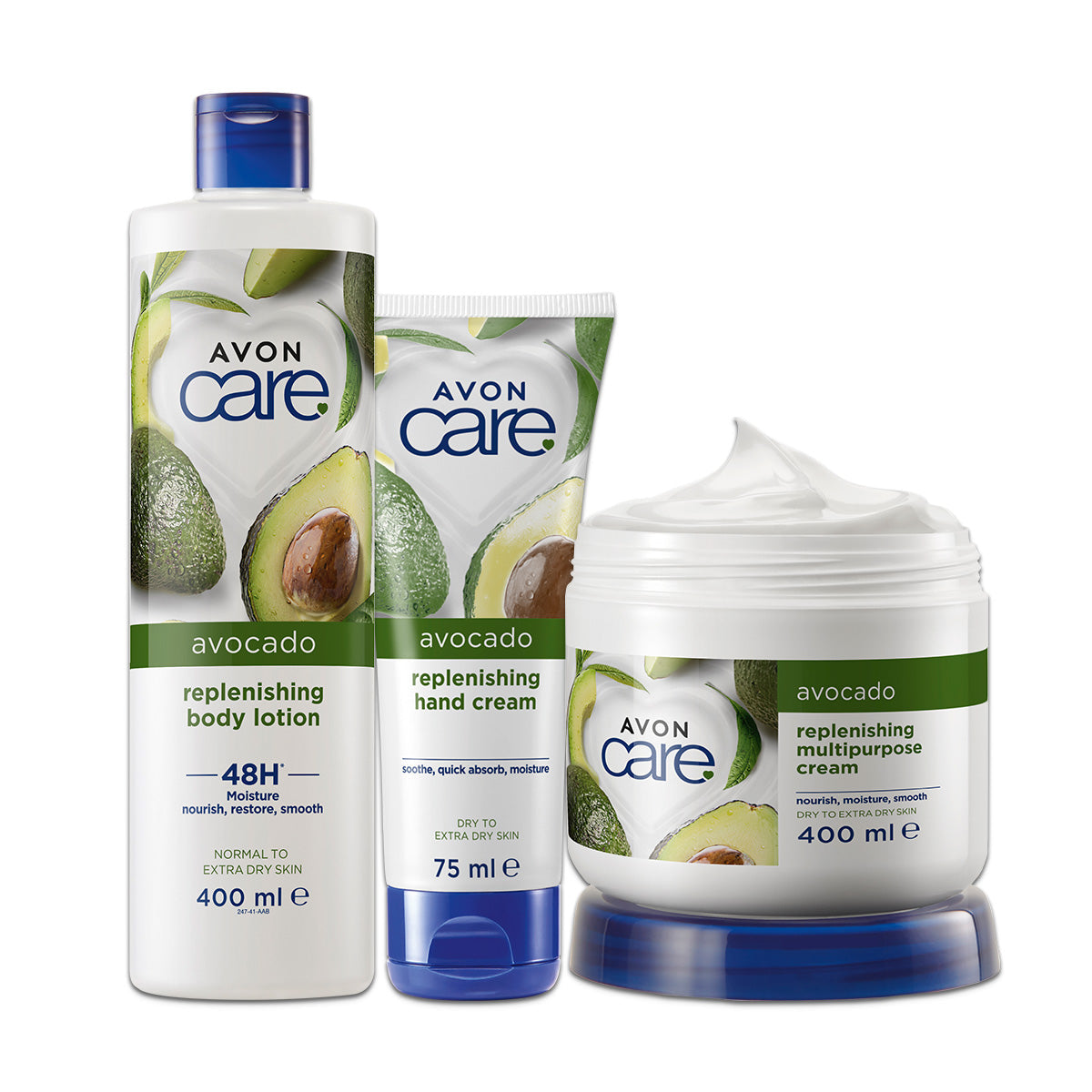Lot Avon Care Avocado