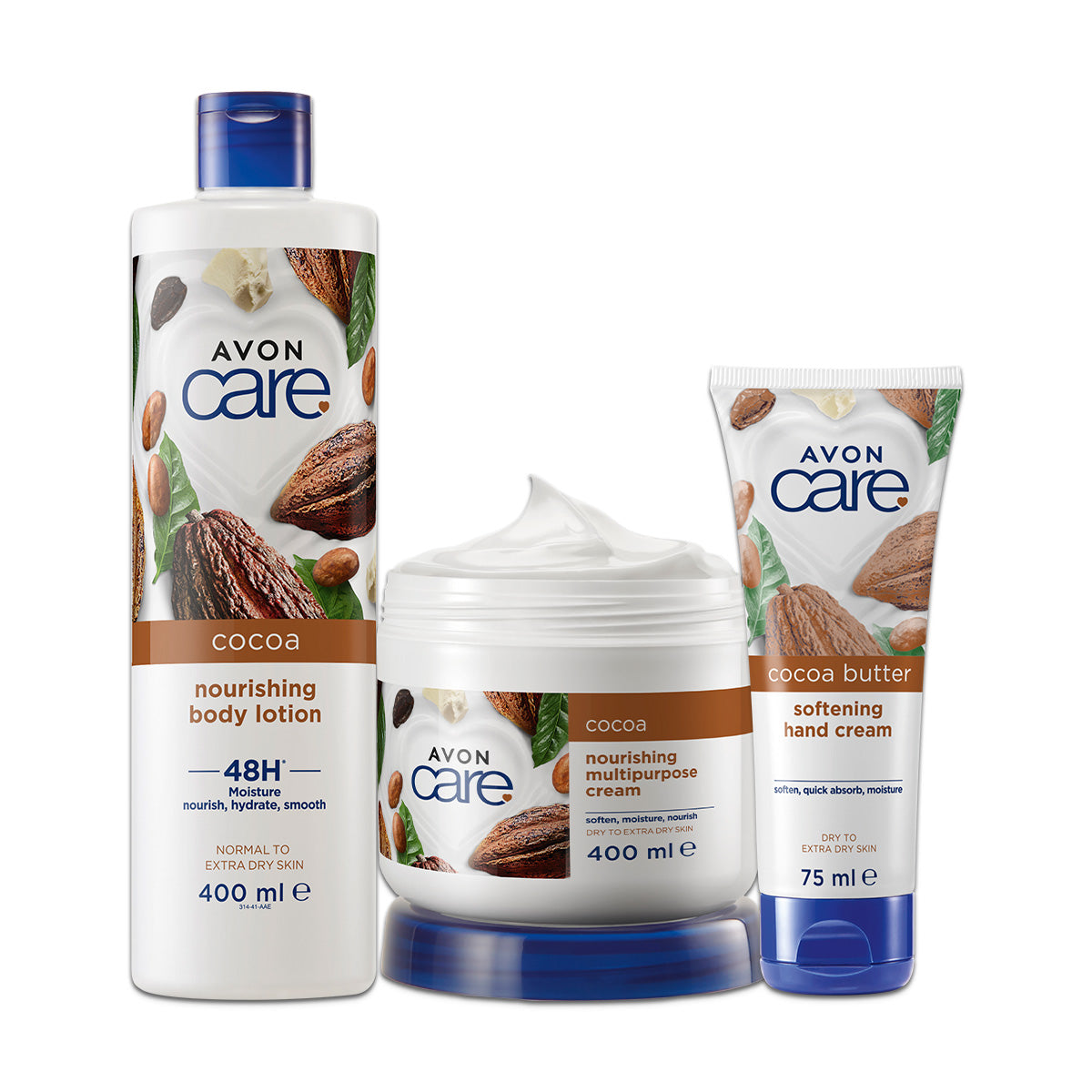 Lot Avon Care Cocoa Butter