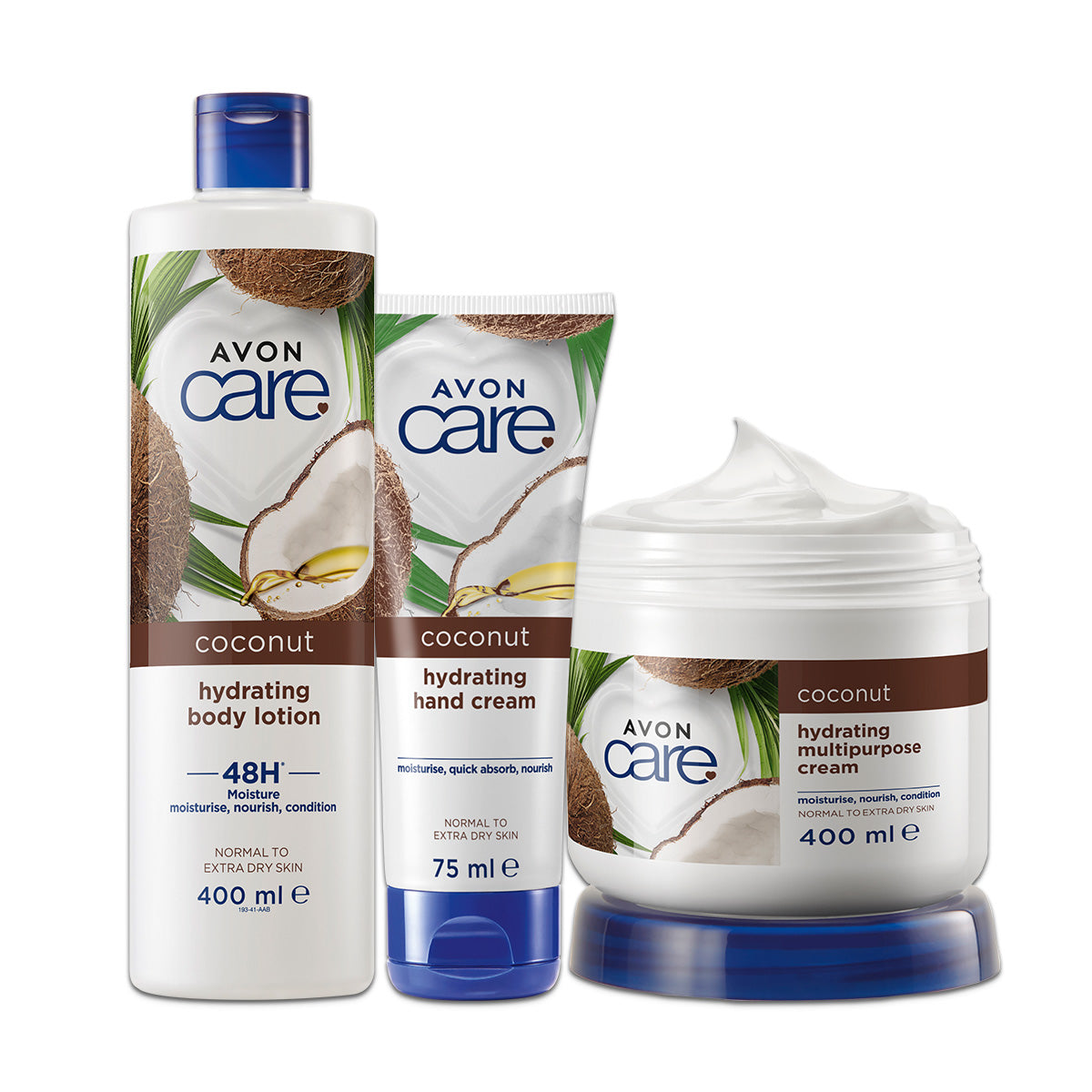Lot Avon Care Coconut