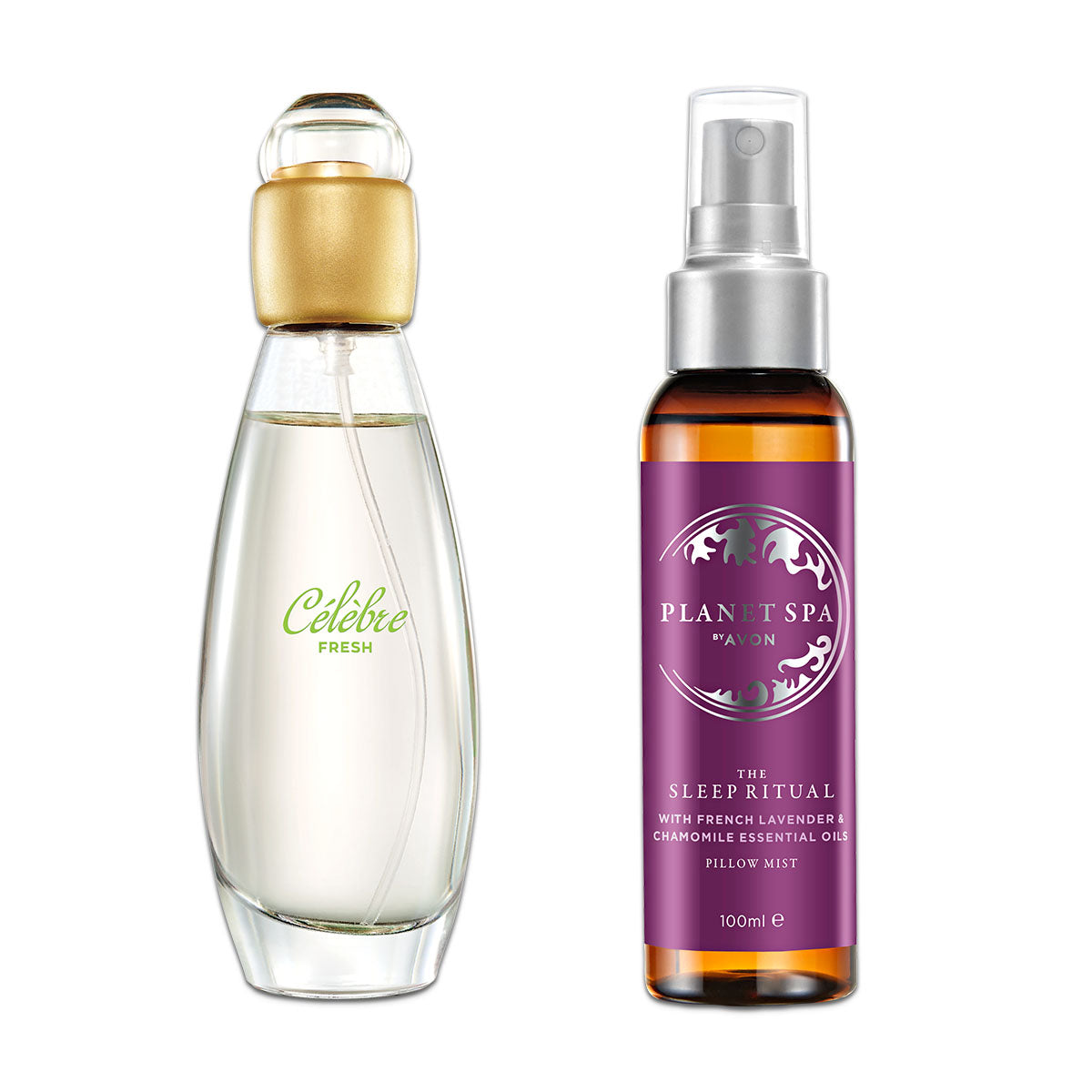 Lot Celebre Body Mist + Planet Spa Pillow Mist