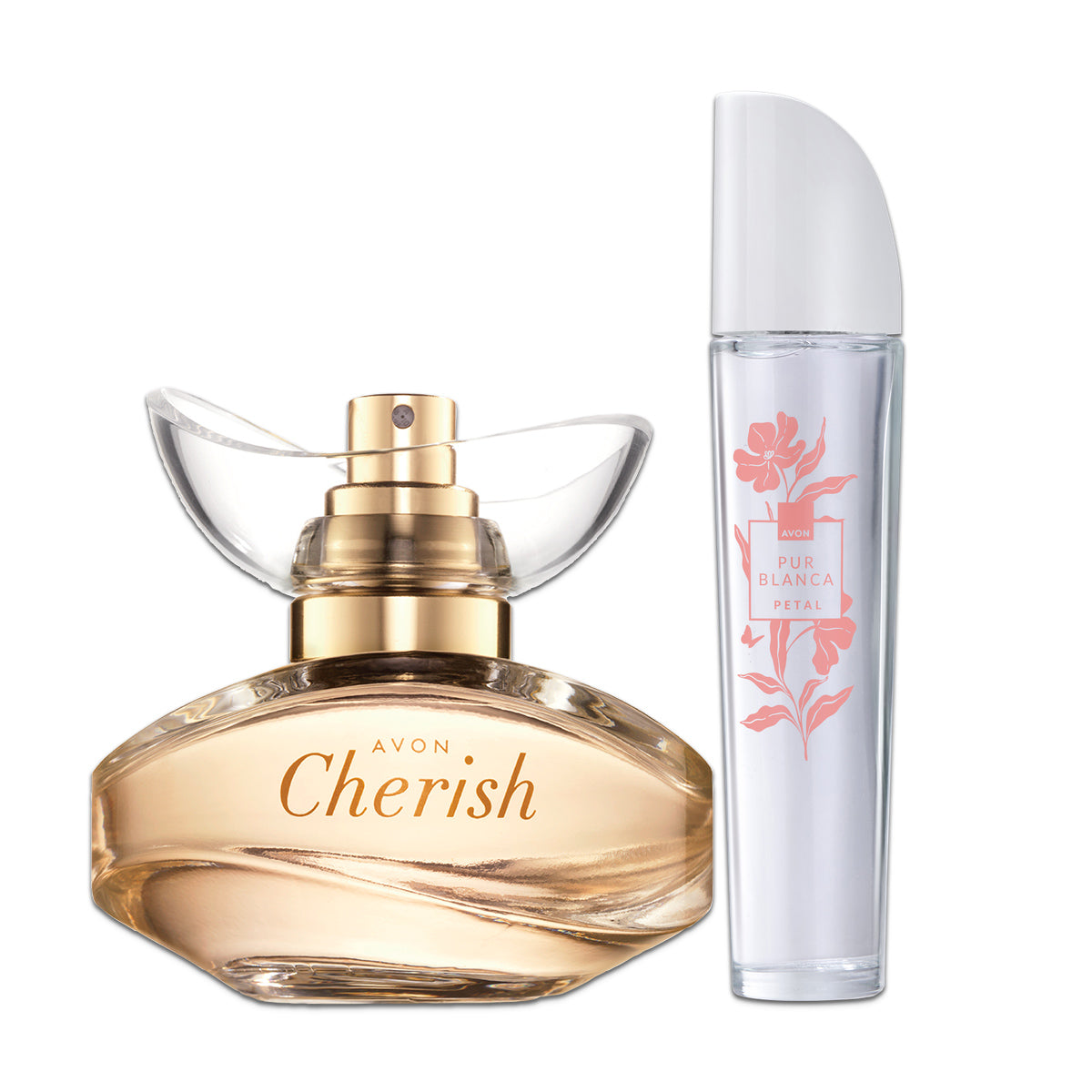 Lot Cherish & Pur blanca Petal