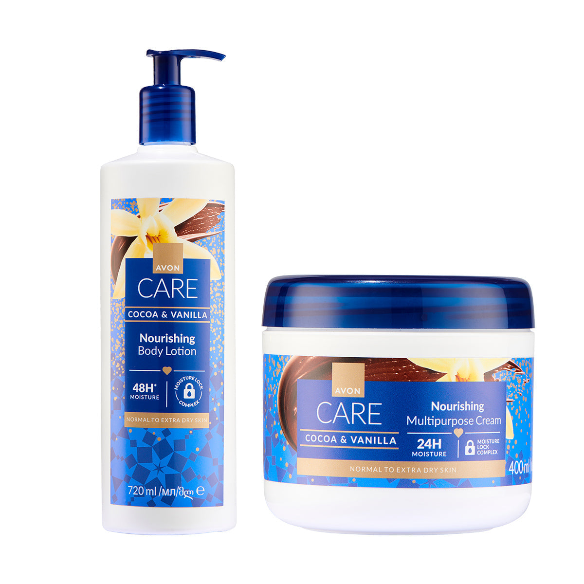 Lot Cocoa Vanille pot et pompe