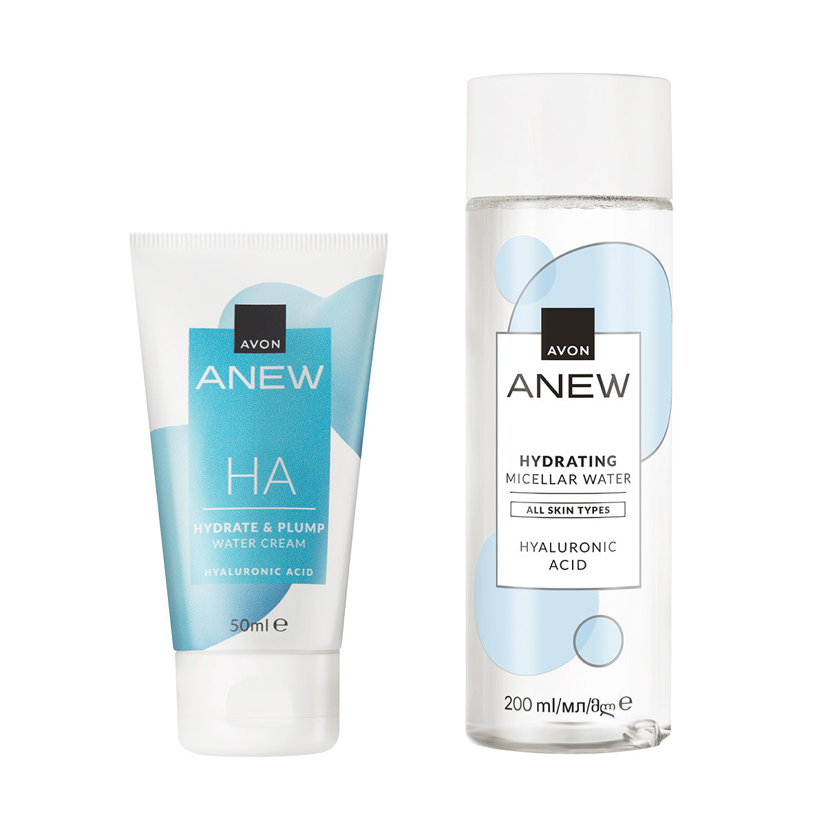 Lot Creme HA & Nettoyant