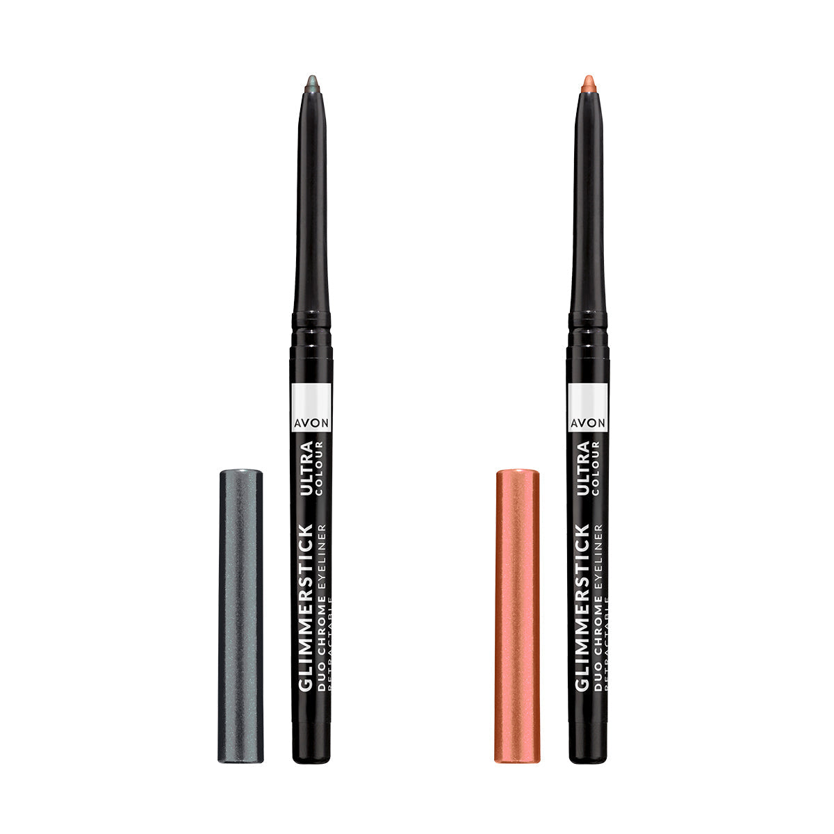 Lot de 2 Eye liner chrome 1