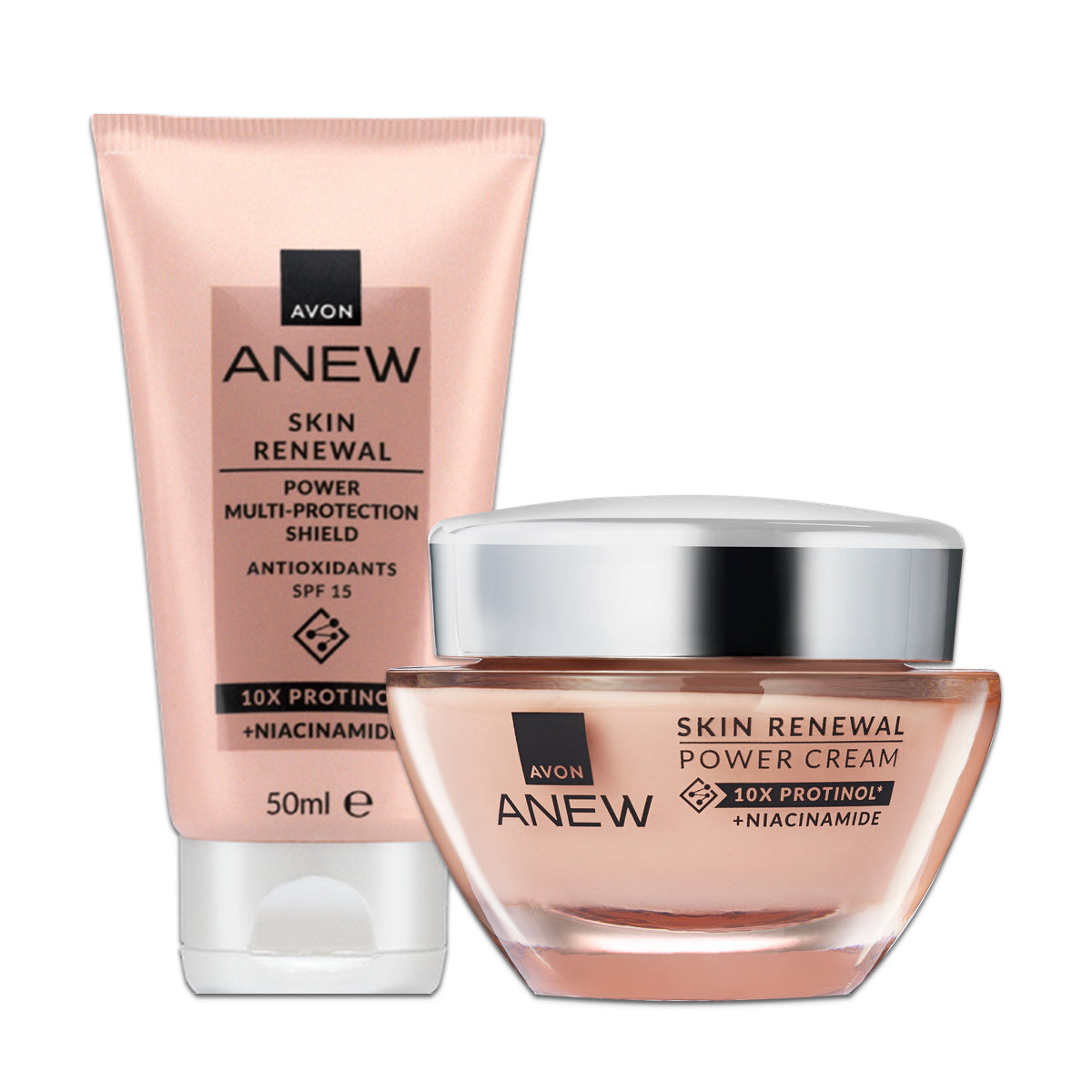 Lot duo creme visage renewal