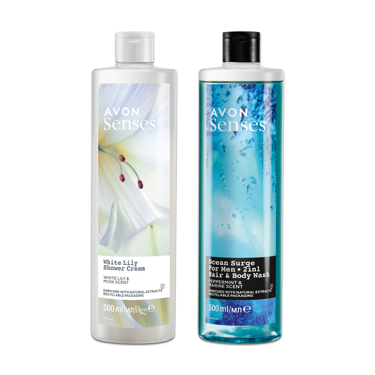 Lot Gels Senses 500ml 1