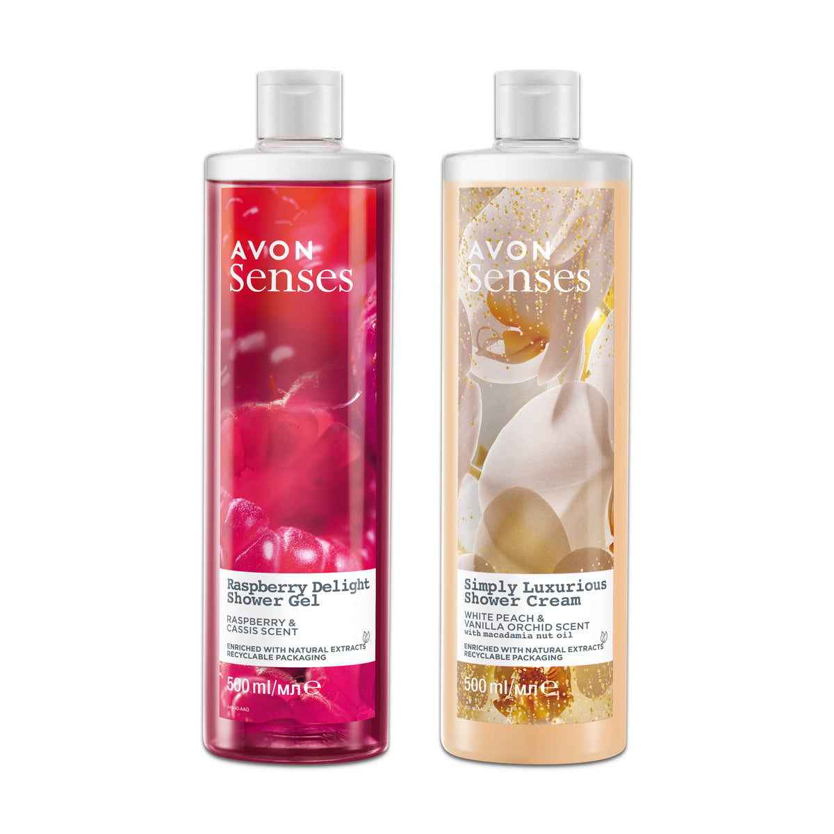 Lot Gels Senses 500ml 2