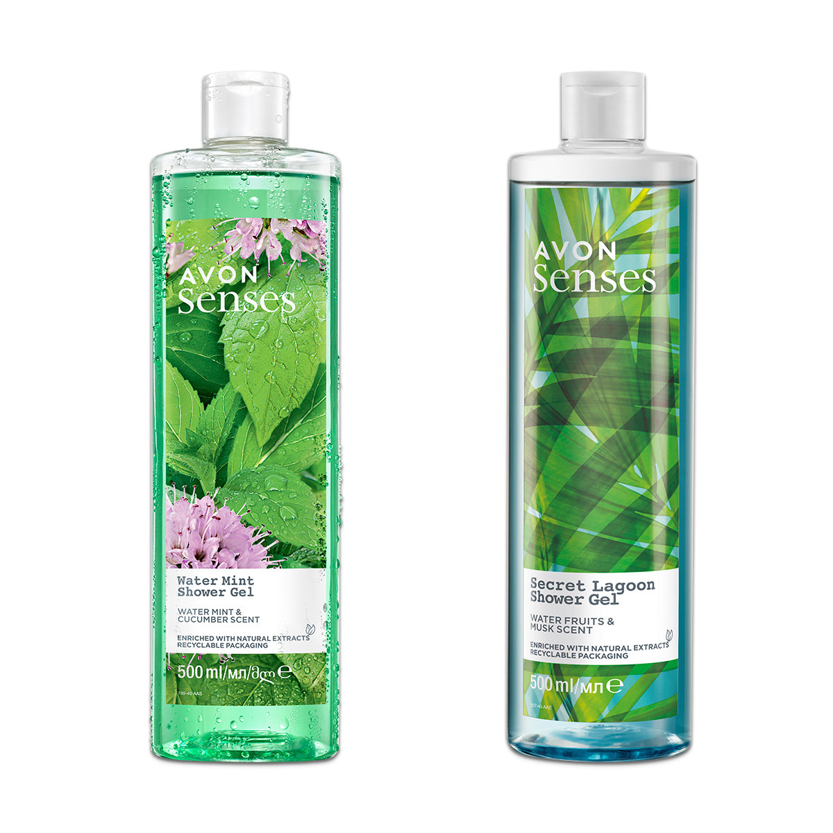 Lot Gels Senses 500ml 3