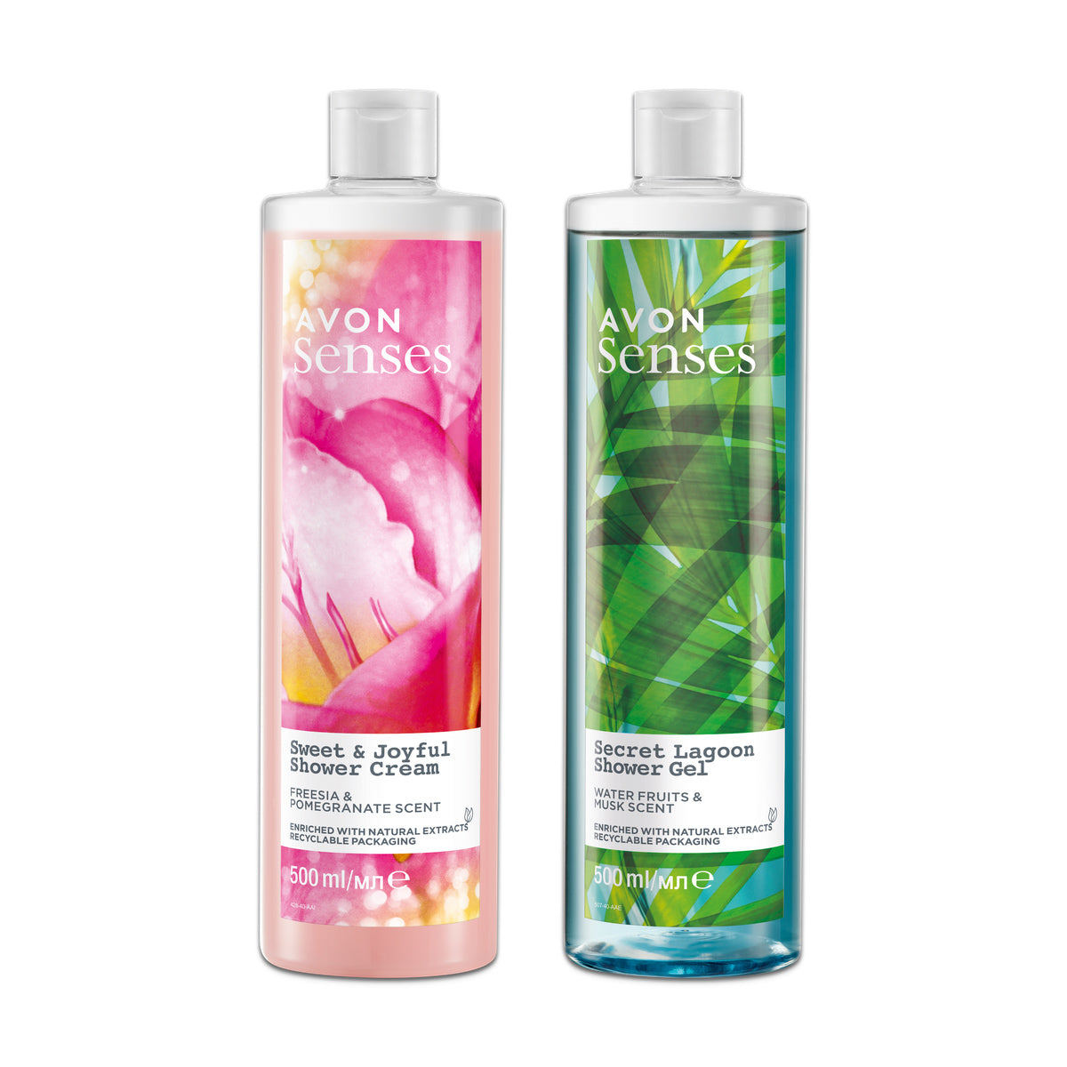 Lot Gels Senses 500ml 3