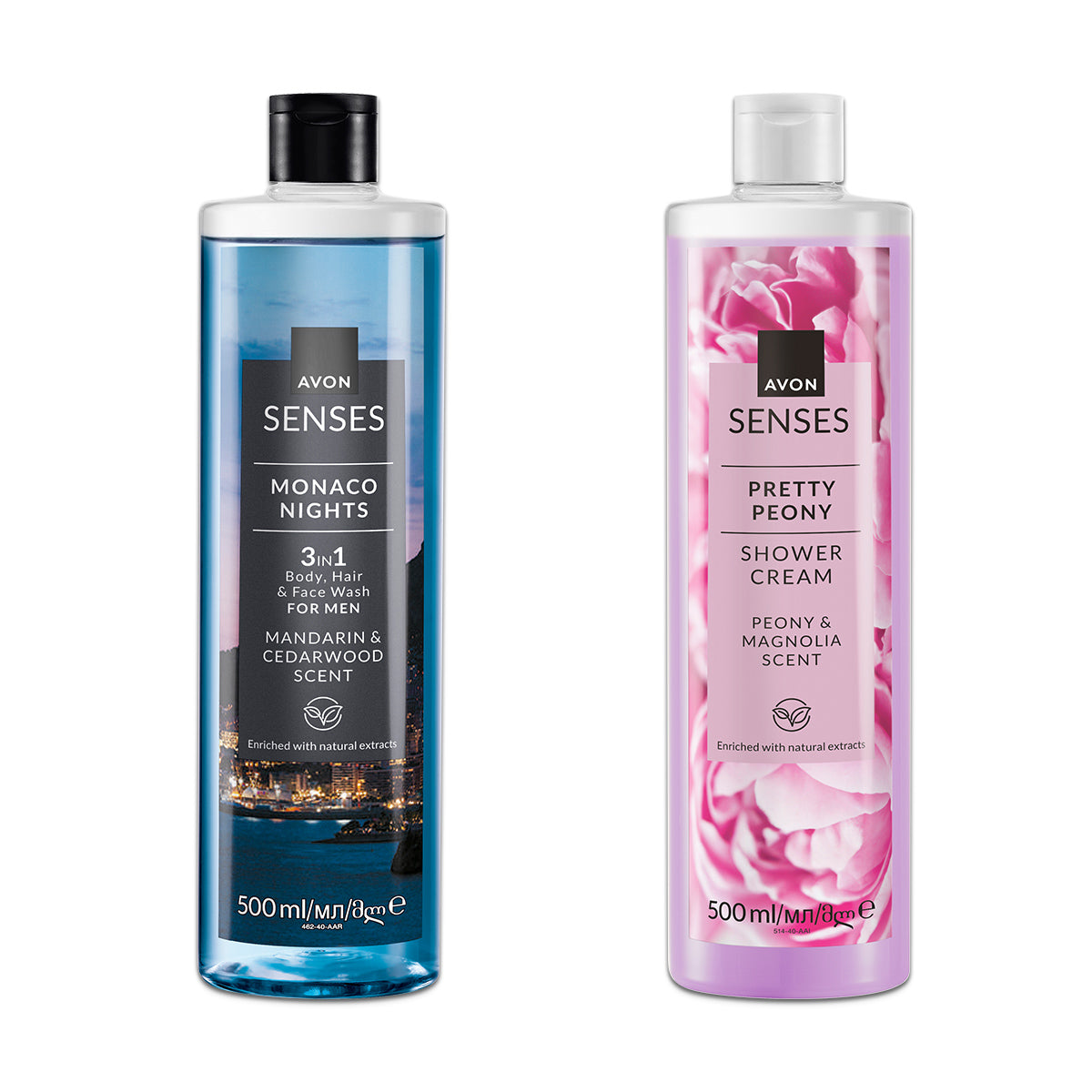 Lot Gels Senses 500ml 4