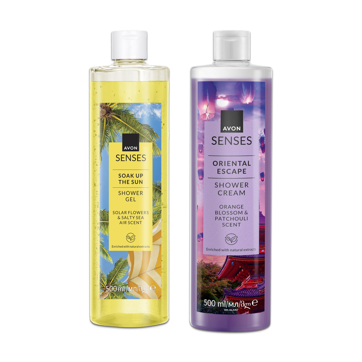 Lot Gels Senses 500ml 4