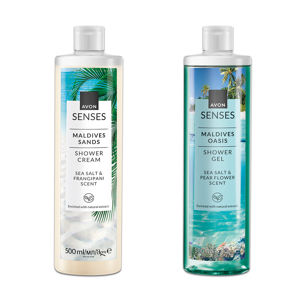 Lot Gels Senses 500ml 5