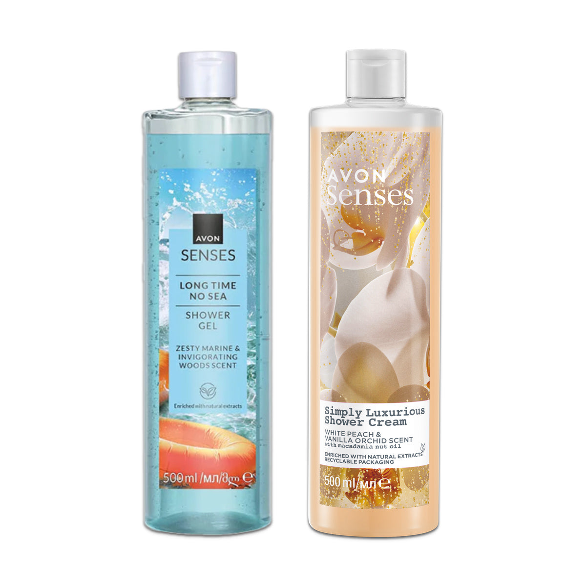 Lot Gels Senses 500ml 5