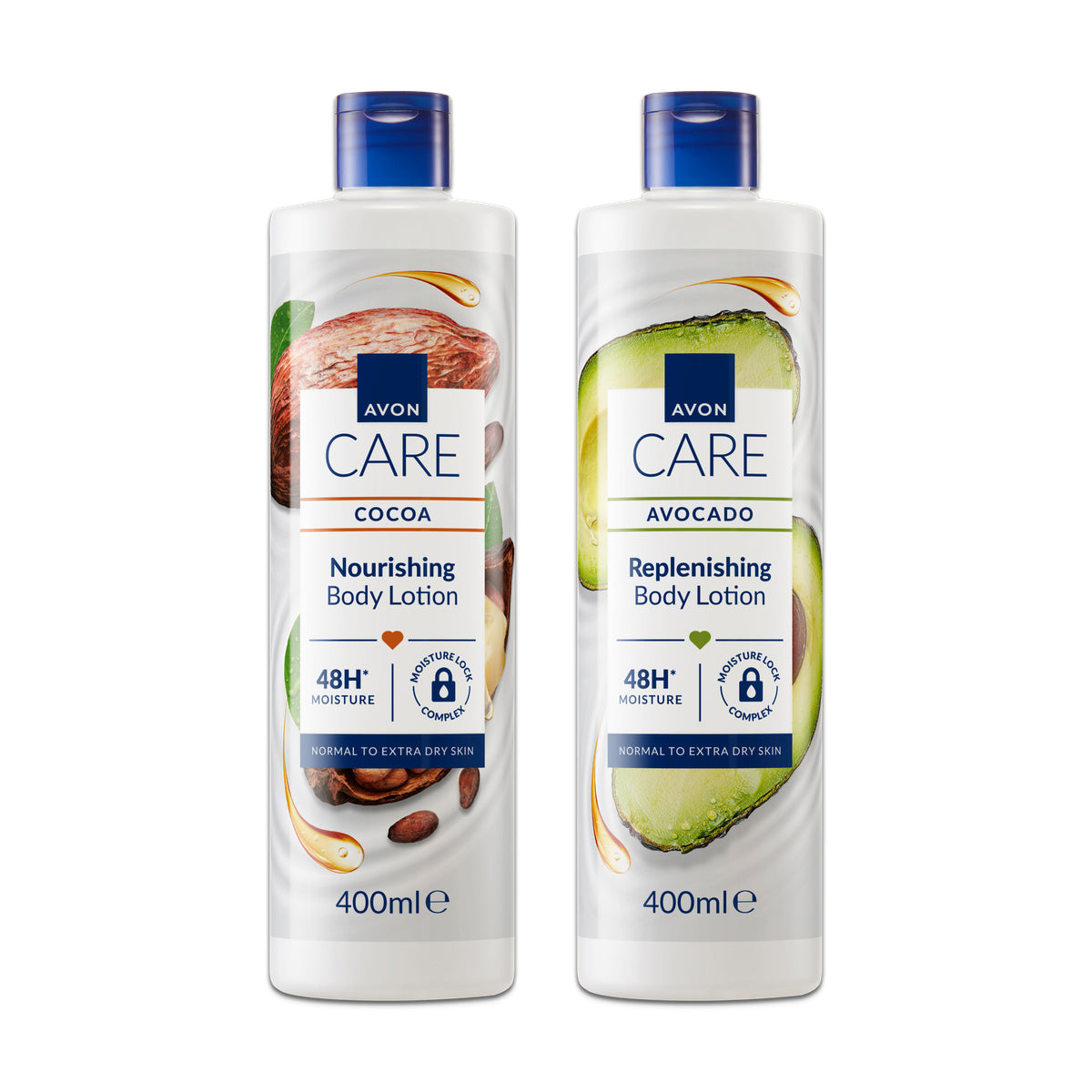 Lot Lait corps avon care 2