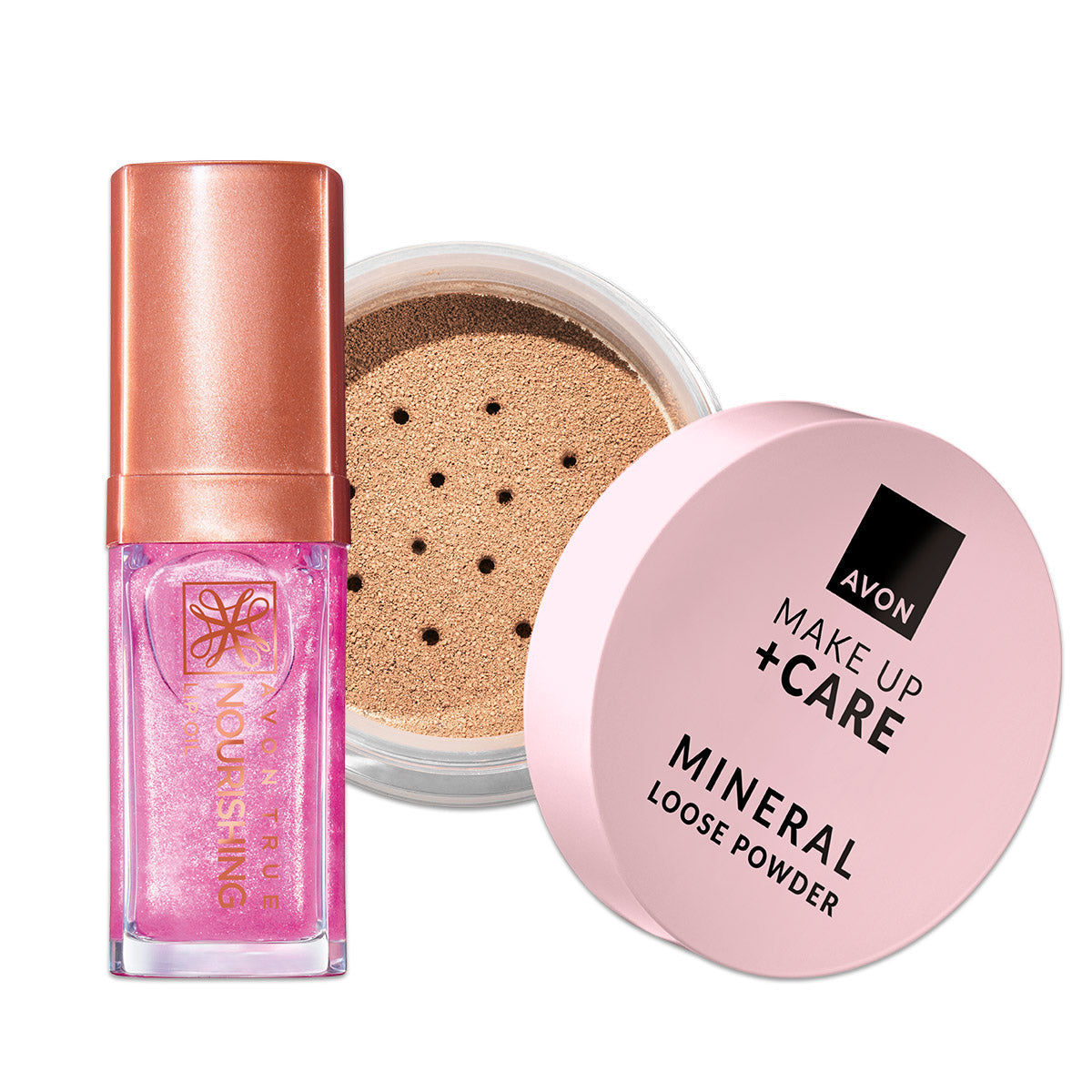 Lot Lip Oil + Loose Powder - 1