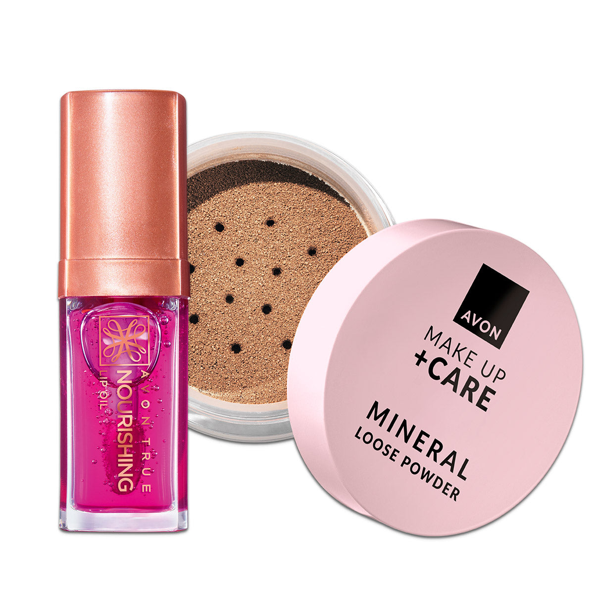 Lot Lip Oil + Loose Powder - 2