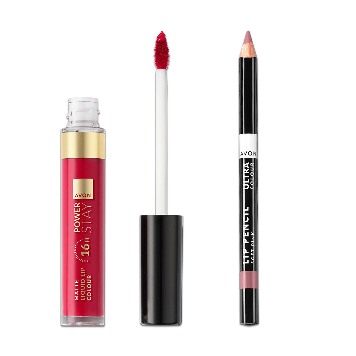 Lot Lip power stay & Lip liner 10