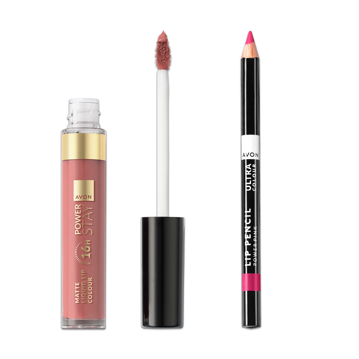 Lot Lip power stay & Lip liner 5