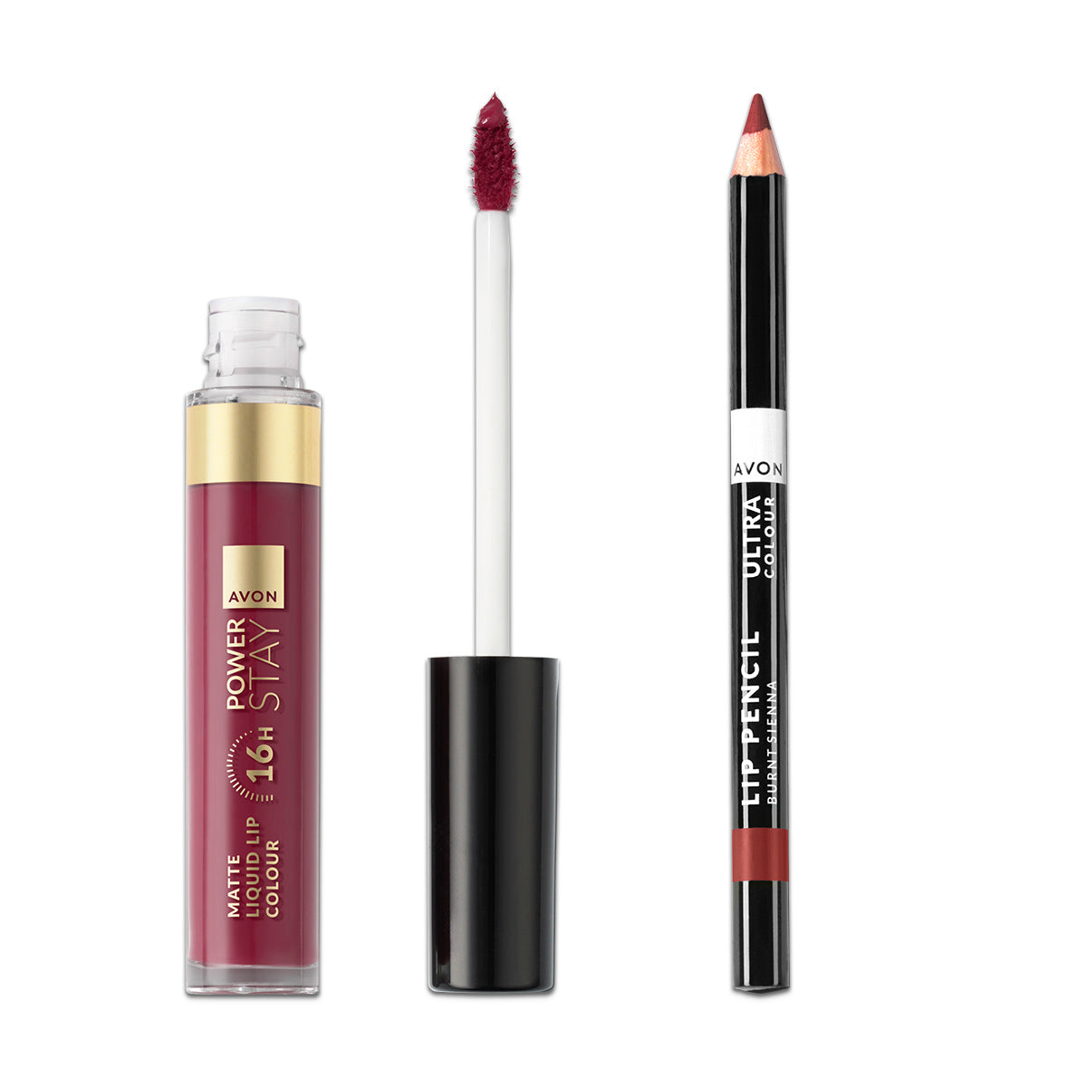 Lot Lip power stay & Lip liner 6