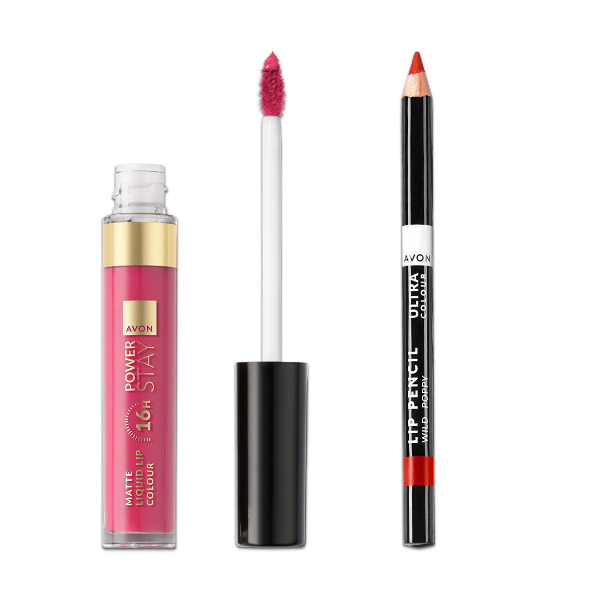 Lot Lip power stay & Lip liner 8