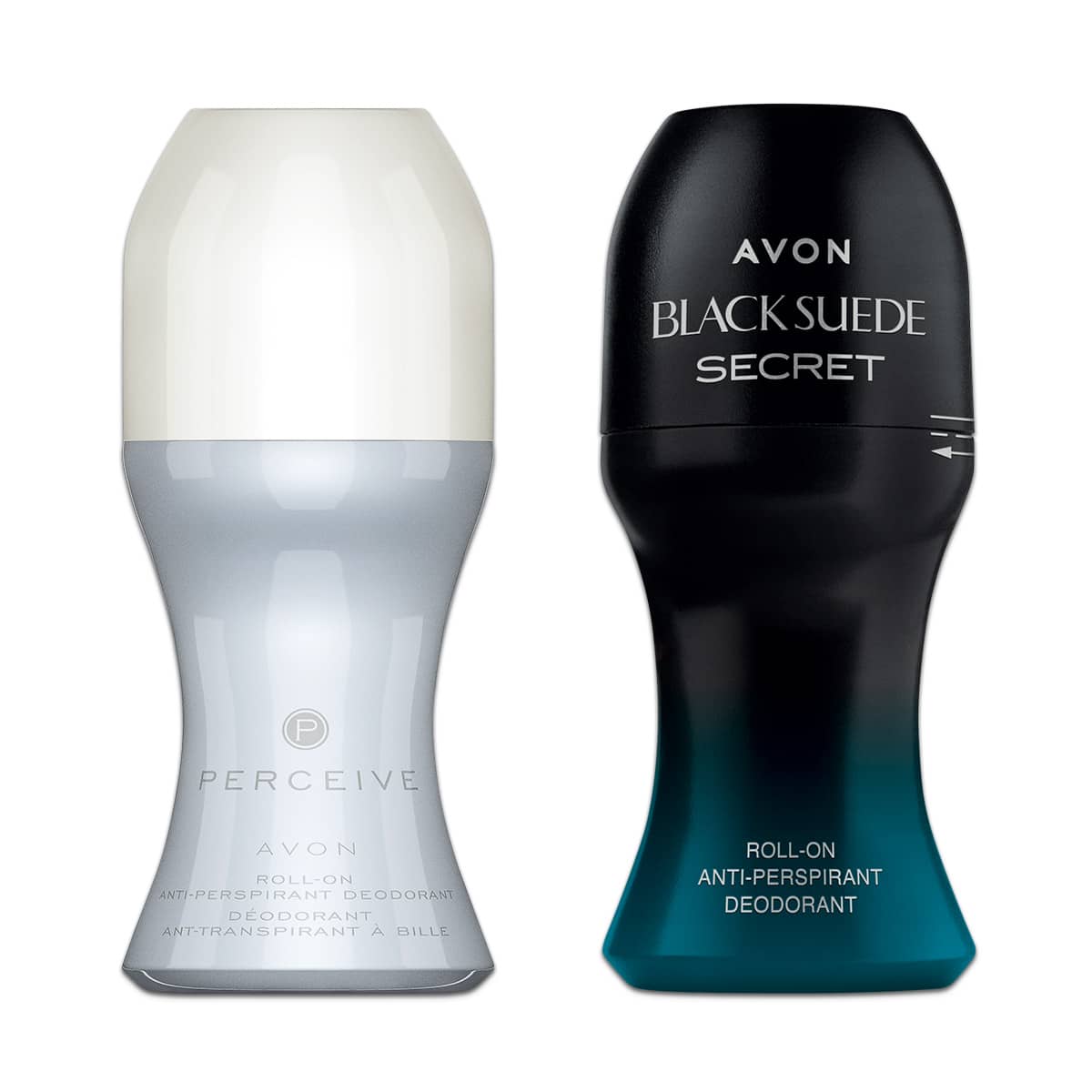 Lot Perceive + Black Suede Secret Deodorant