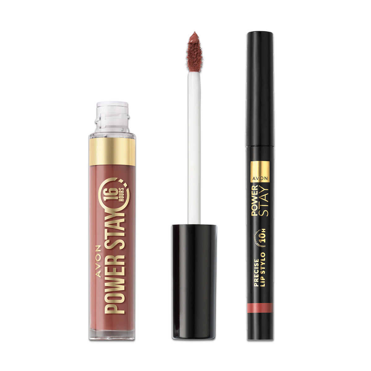 Lot Power Stay Liquid Lip Color + Lip Stylo Crayon 2