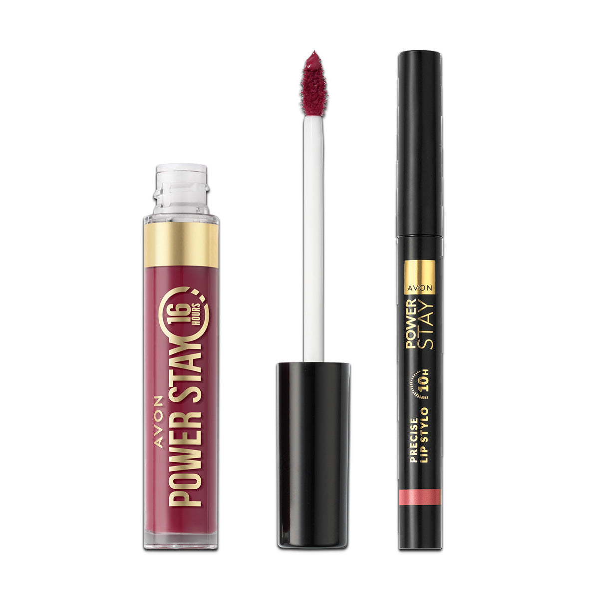 Lot Power Stay Liquid Lip Color + Lip Stylo Crayon 3