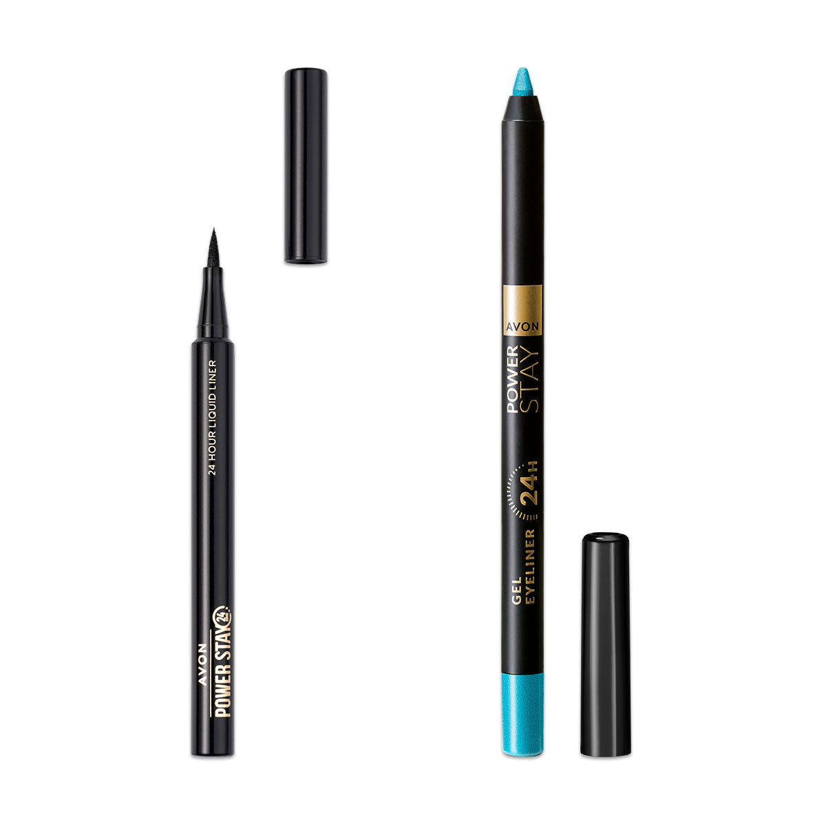 Lot Powerstay Liquid Liner + 24h Gel Eyeliner 1