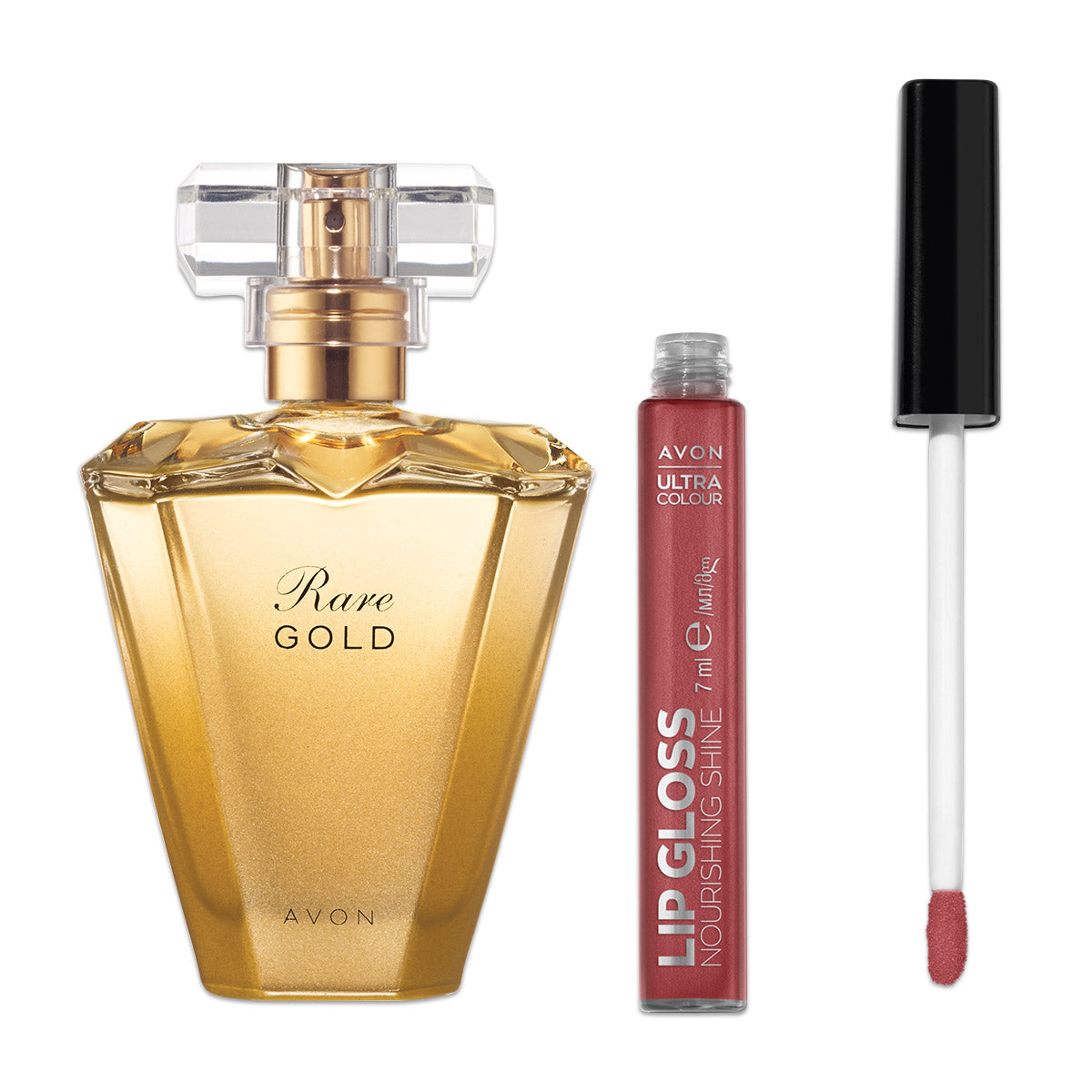 Lot Rare Gold + Lip Gloss
