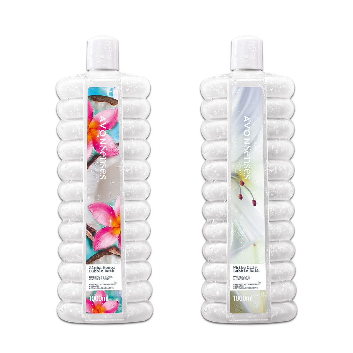 Lot Senses Bubble Bath 1000ml Duo 2