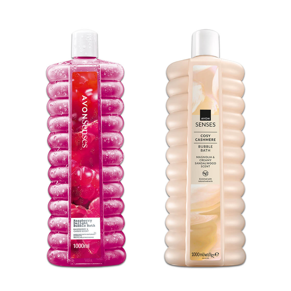 Lot Senses Bubble Bath 1000ml Duo 6