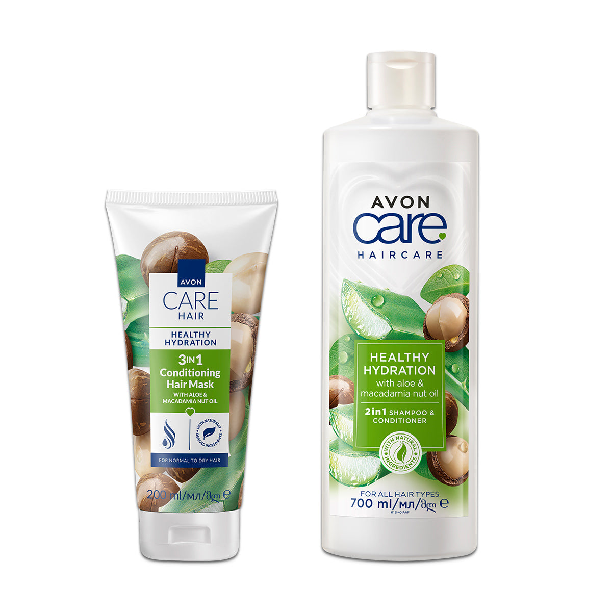 Lot Shamp & Masque Avon Care 2