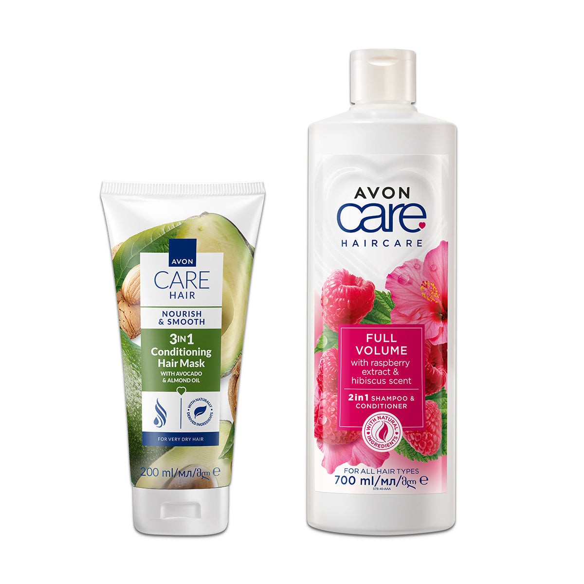 Lot Shamp & Masque Avon Care 5
