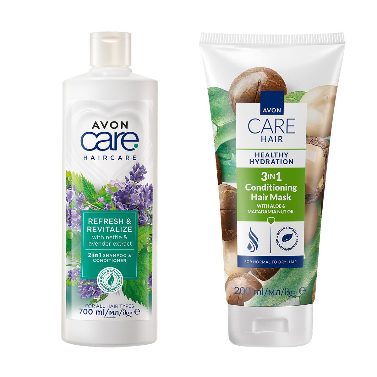 Lot shampooings 700ml + masque 2