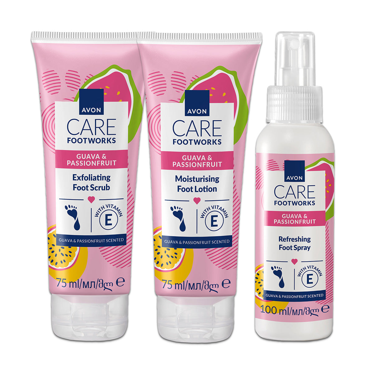 Lot Trio Footworks Goyave