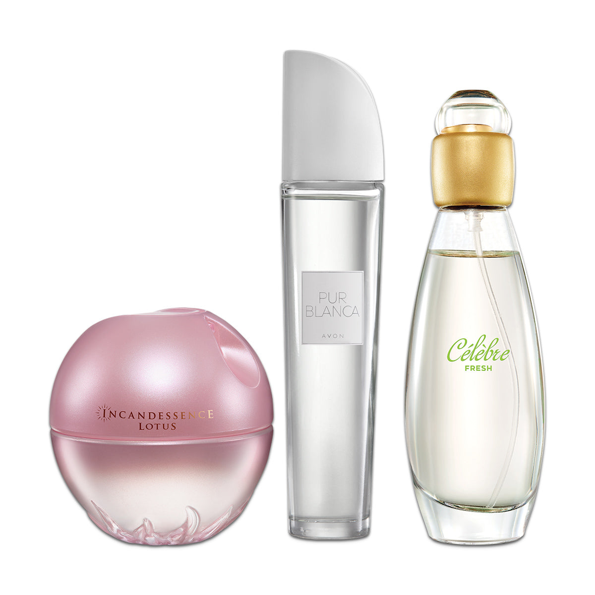 Lot trio parfums elle