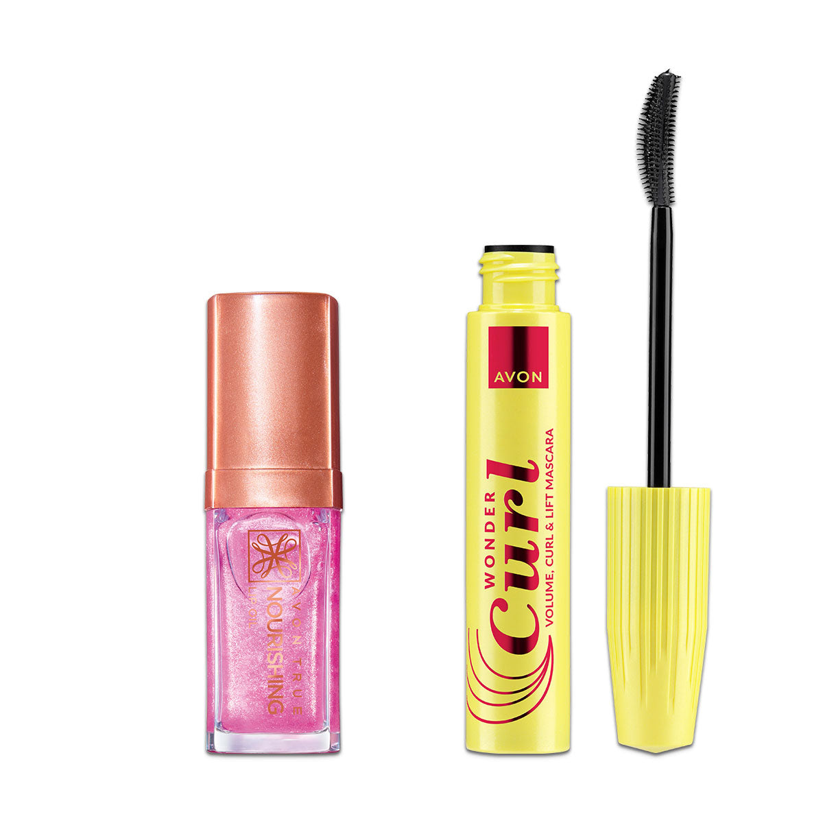 Lot True Color Lip Oils + Wondercurl Mascara 2