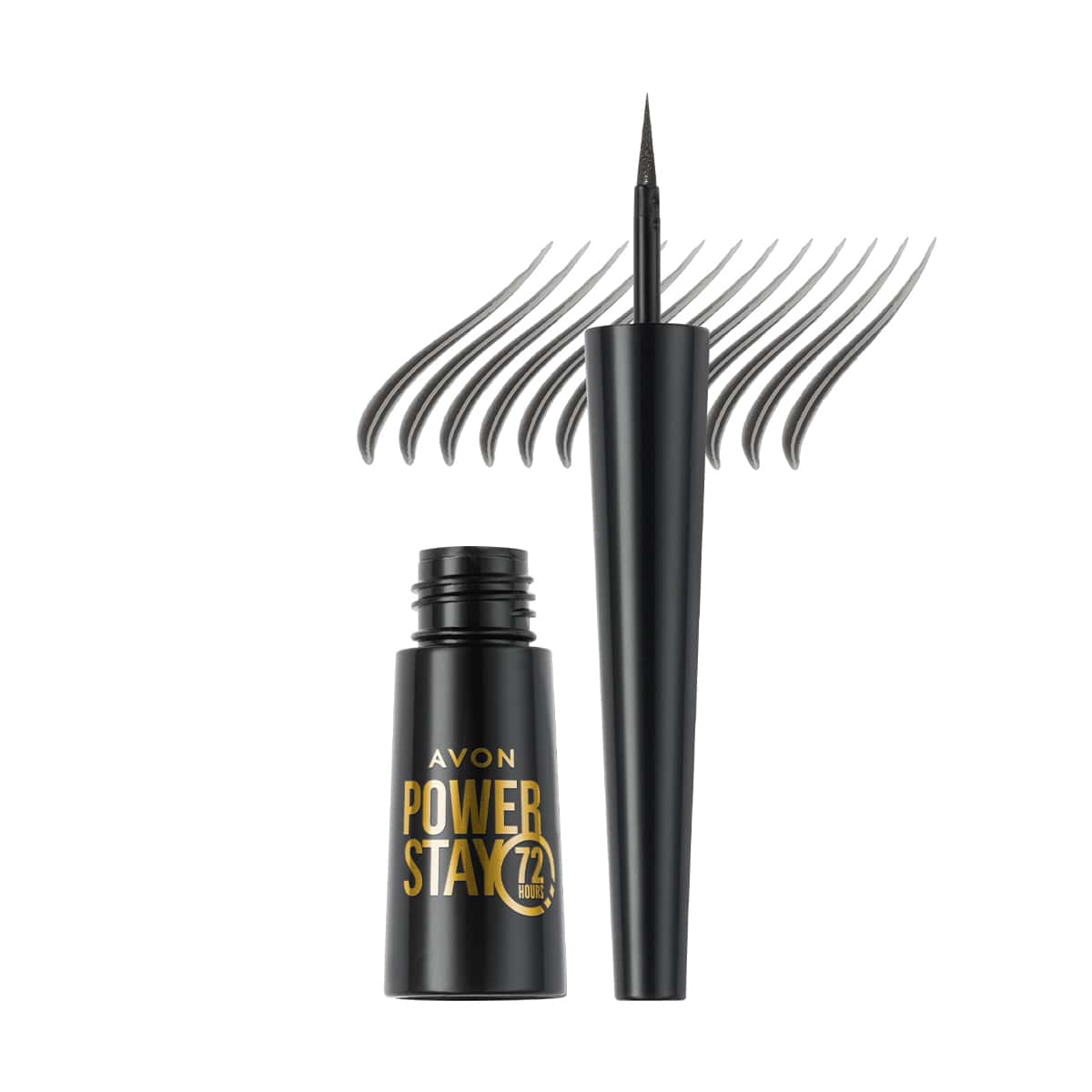 Power Stay Ligneur Semi-permanent pour Sourcils Soft Black 1514245 2.5ml