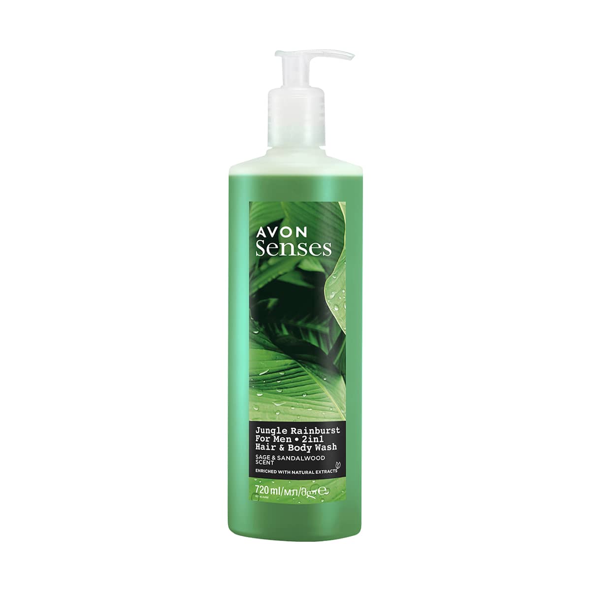 Senses Jungle Rainburst Gel Douche 720ml