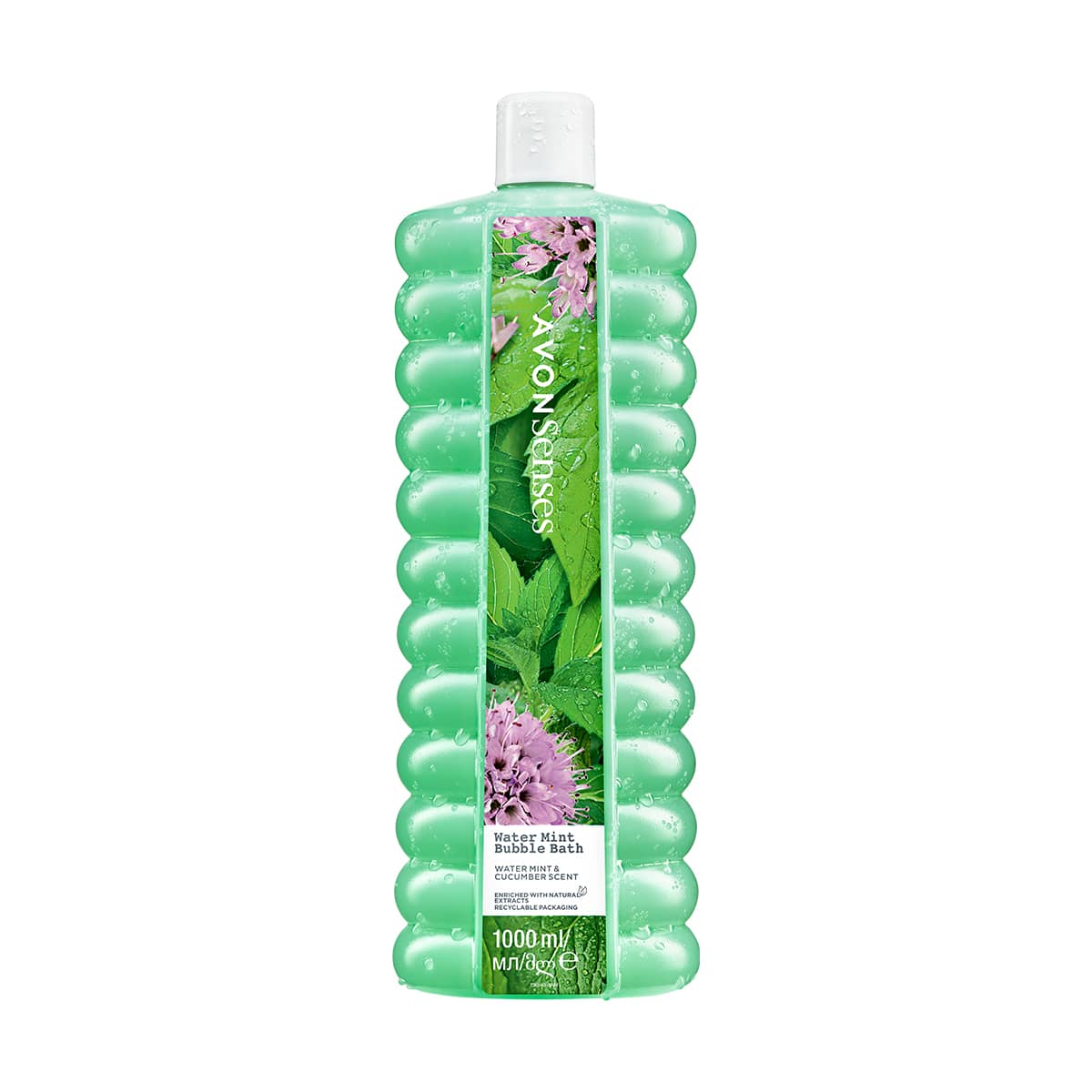 Senses Menthe Aquatique Bain Mousse 1000ml